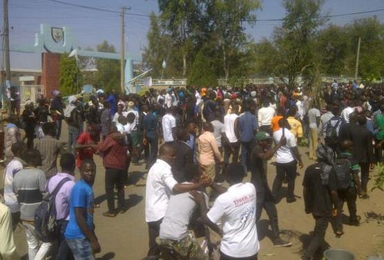  Akwa Ibom Polytechnic Protest