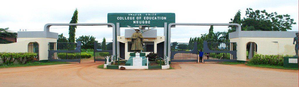 Nwafor Orizu College of Education Nsugbe supplementary Post UTME result