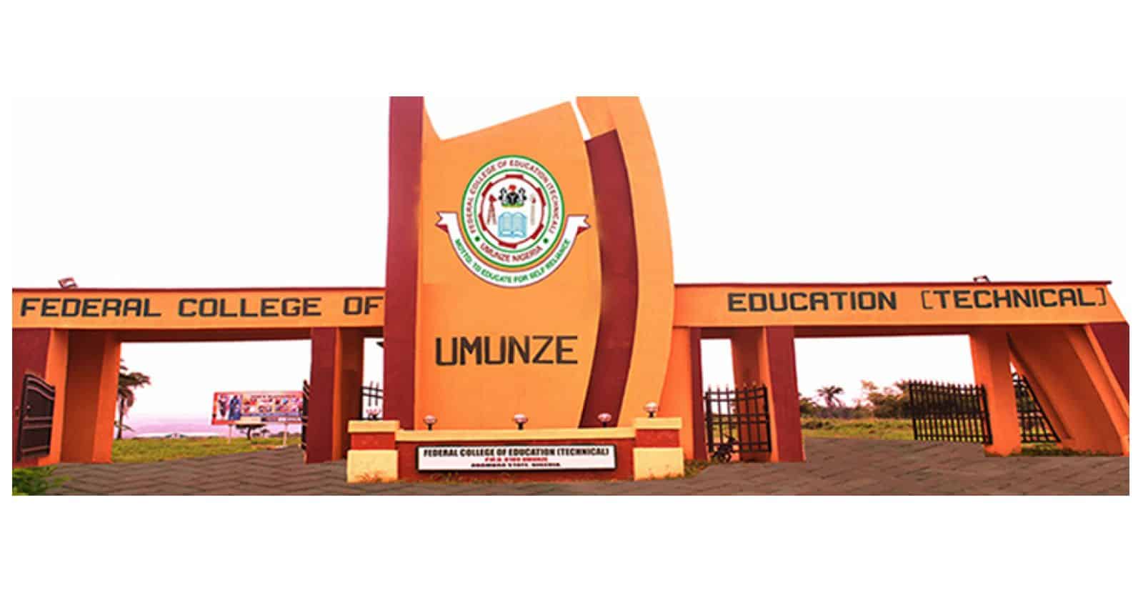 Federal College of Education (Technical) FCET Umunze Post UTME Form