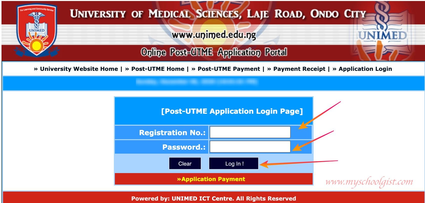 How to Check UNIMED Post UTME Result
