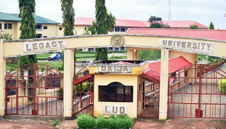 Legacy University Okija (LUO) Post UTME/Direct Entry Form