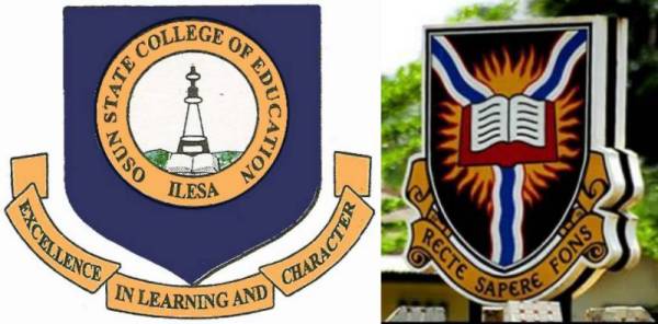 Osun State College of Education Ilesa (Affiliated to UI) Degree Post UTME Form