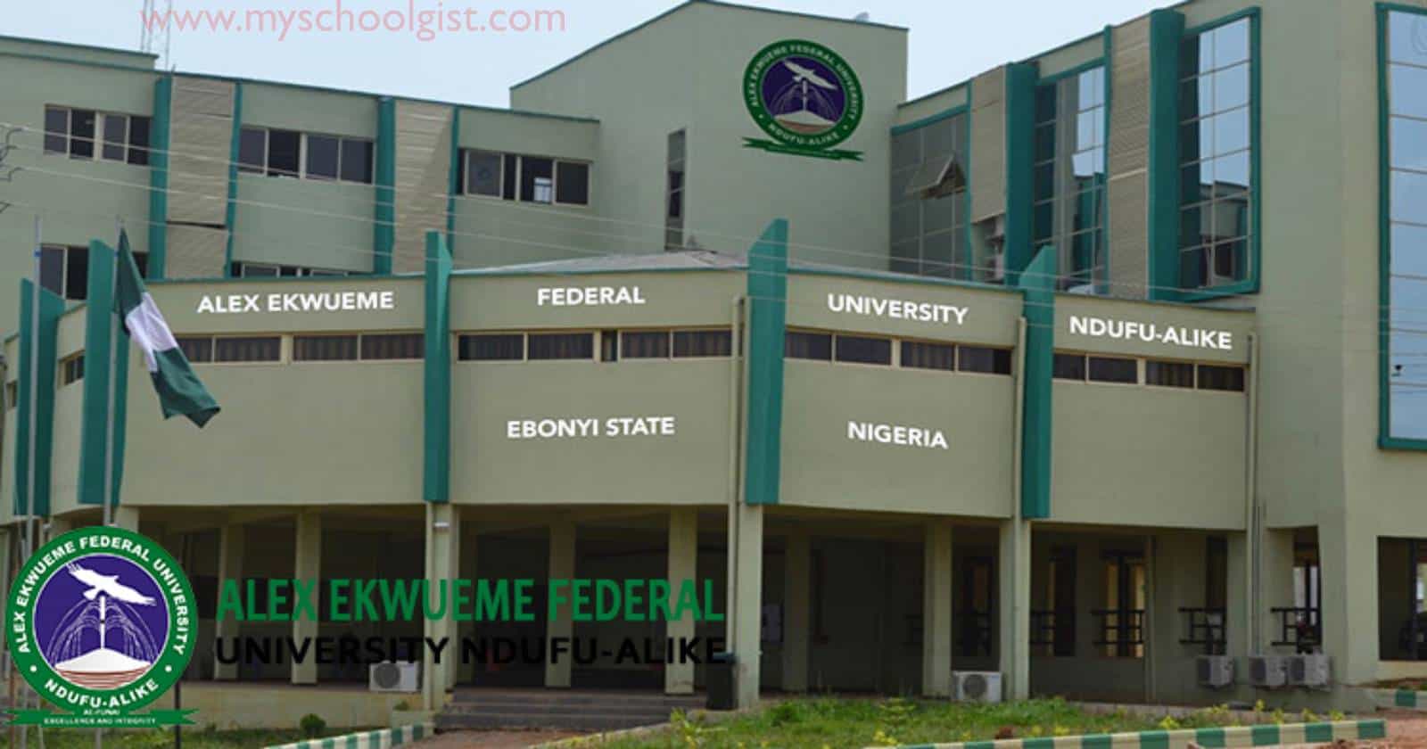 Alex Ekwueme Federal University Ndufu-Alike (AE-FUNAI) Cut Off Mark