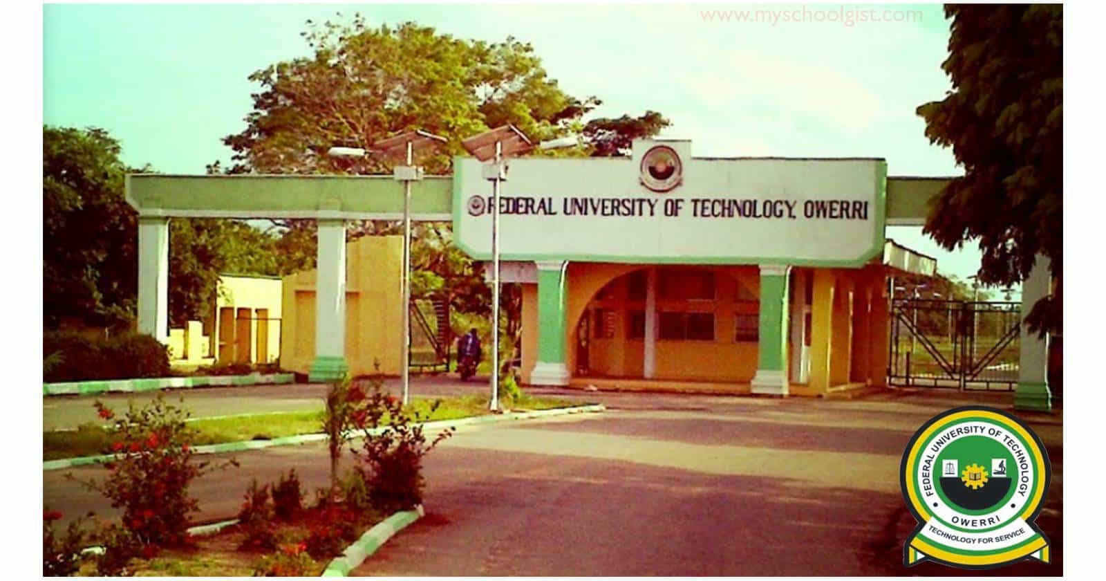 Federal University of Technology Owerri (FUTO) JUPEB Admission List