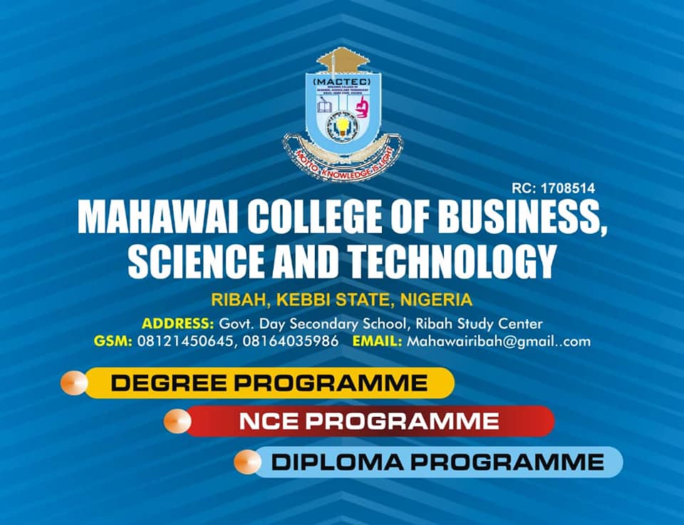 Mahawai College of Business, Science and Technology (MACTEC)