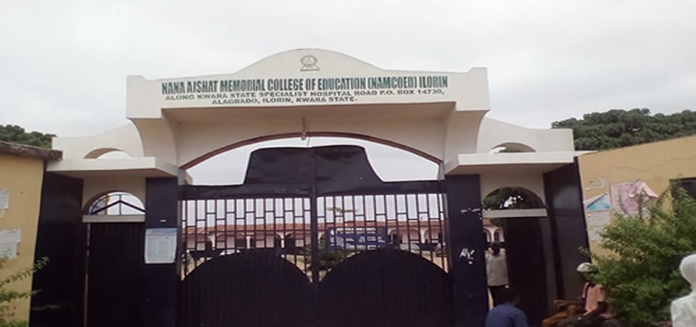 Nana Aishat Memorial College of Education (NAMCOED) NCE Part-Time Admission Form
