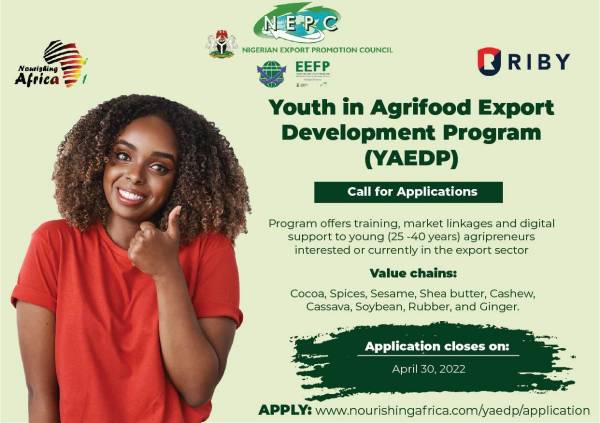 Youth in Agri-food Export Development Program (YAEDP)