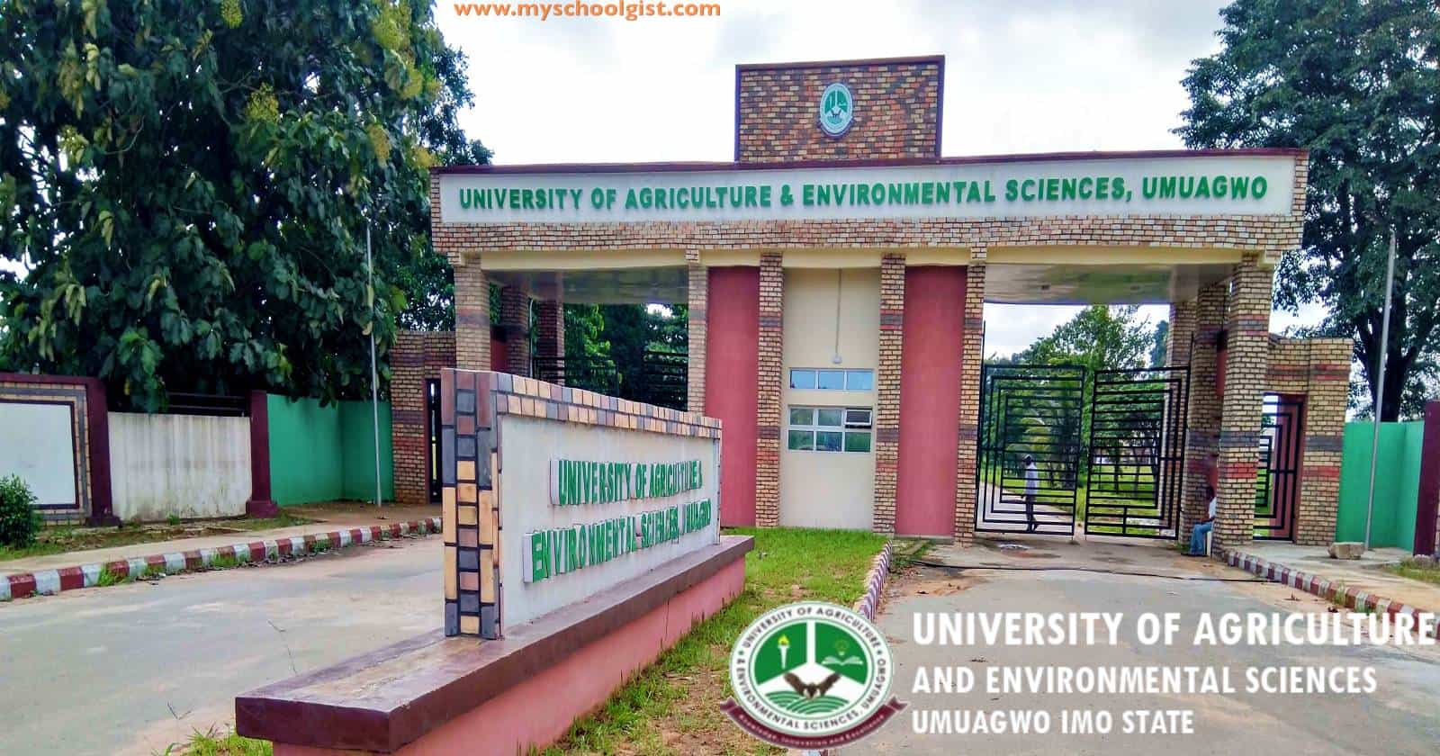 University of Agriculture and Environmental Sciences Post UTME Form