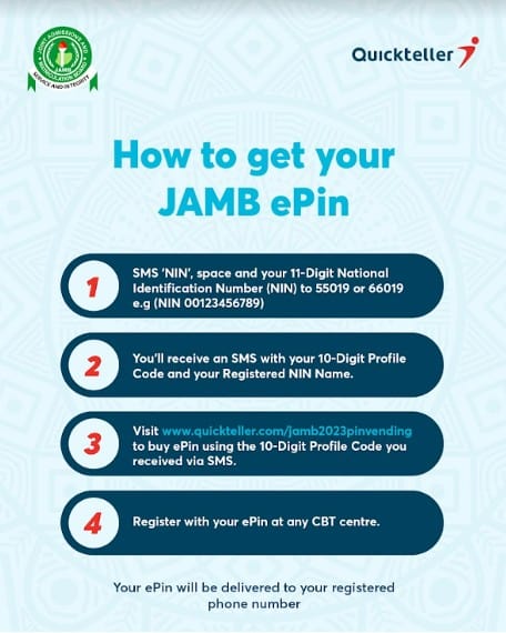 How to get your JAMB ePin
