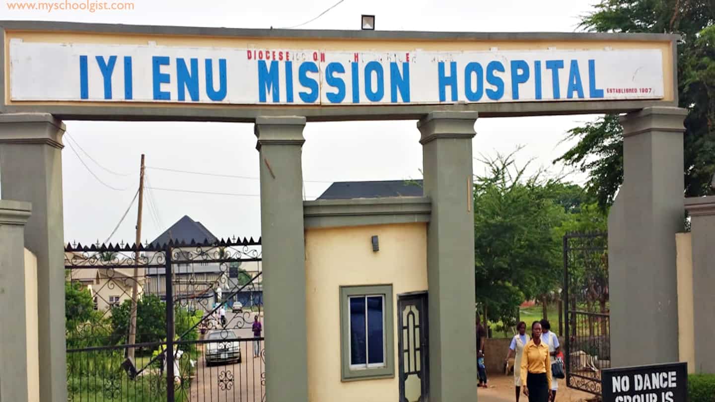 Iyi-Enu Mission Hospital School of Nursing Entrance Exam Result