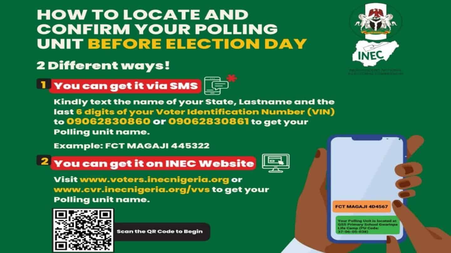 Locate and Confirm Your Polling Unit