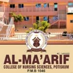 Al-Ma'arif College of Nursing Health Science Admission 2024