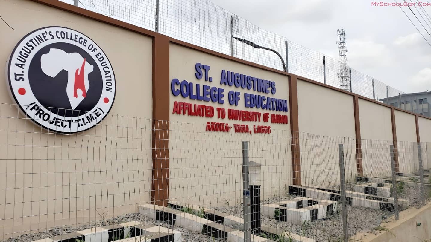 St. Augustine College of Education (Affiliated to University of Ibadan) Degree Post UTME Form