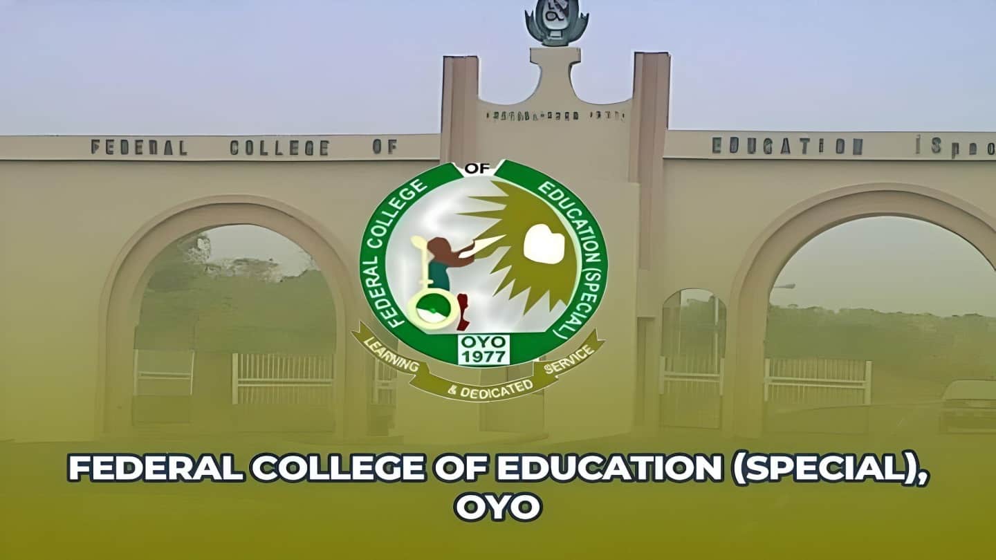 Federal College of Education (Special) Oyo NCE Admission List