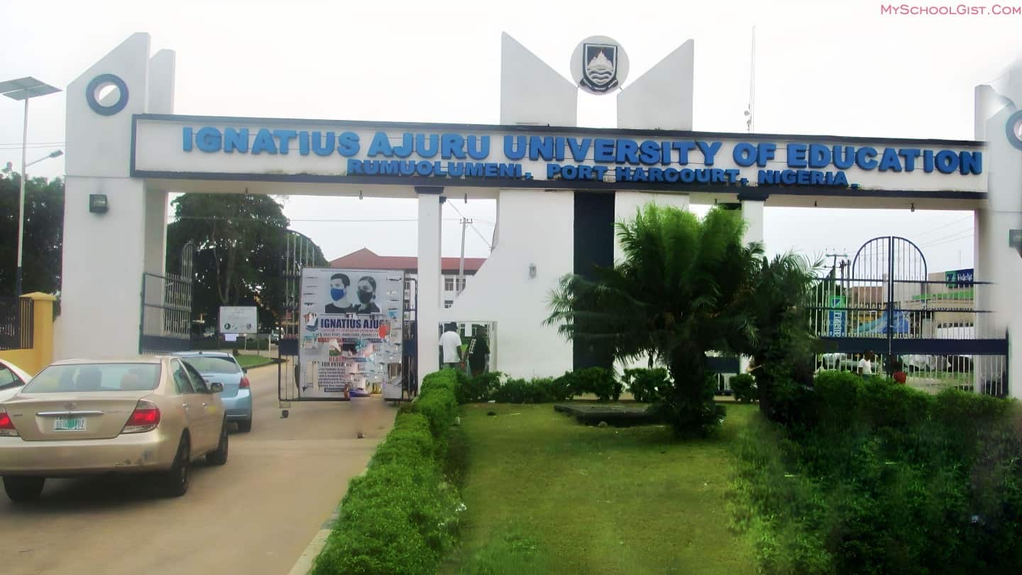 Ignatius Ajuru University of Education IJMB Admission Form