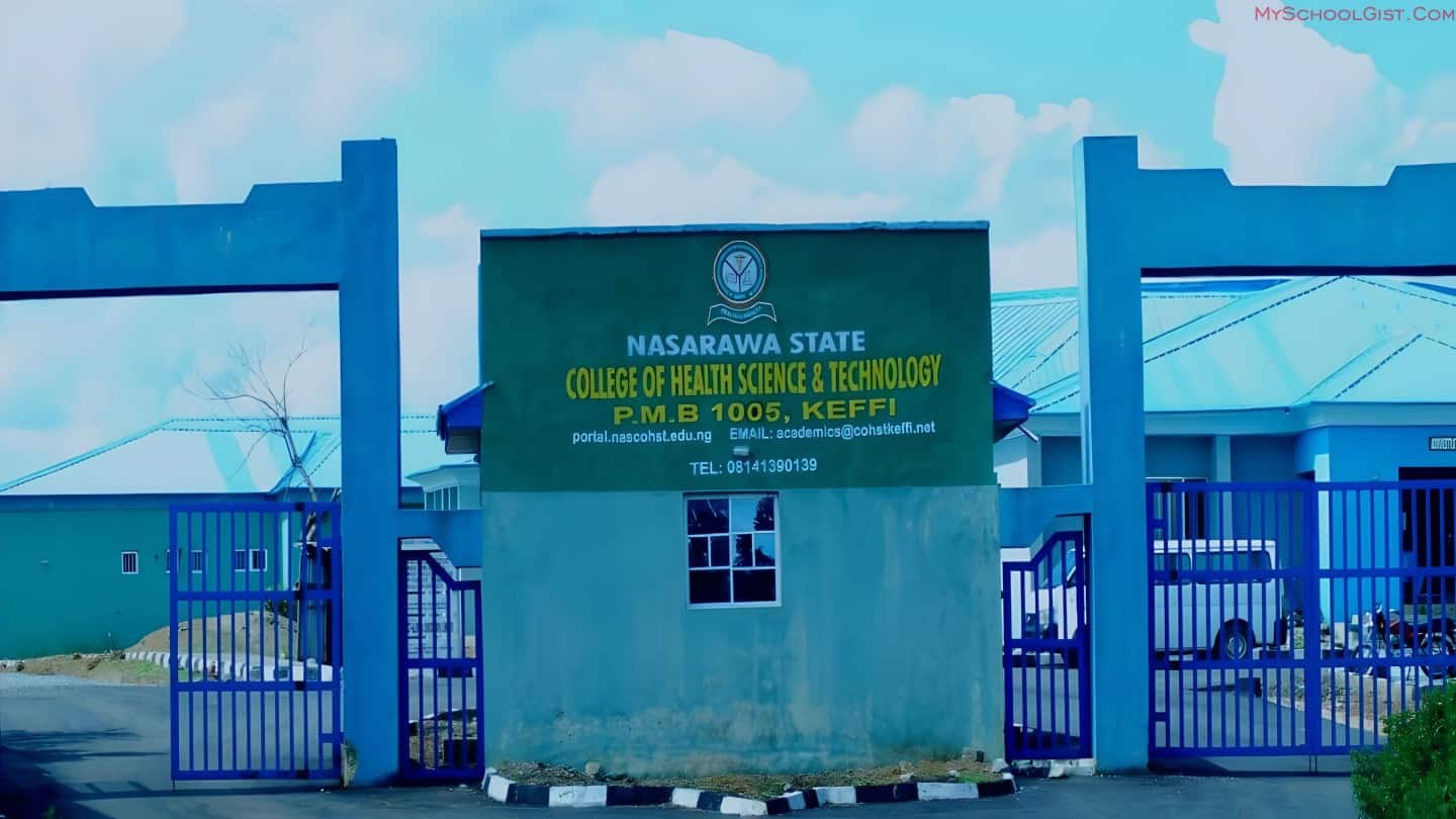 Nasarawa State College of Health Science and Technology (NASCOHST) Post UTME Form 