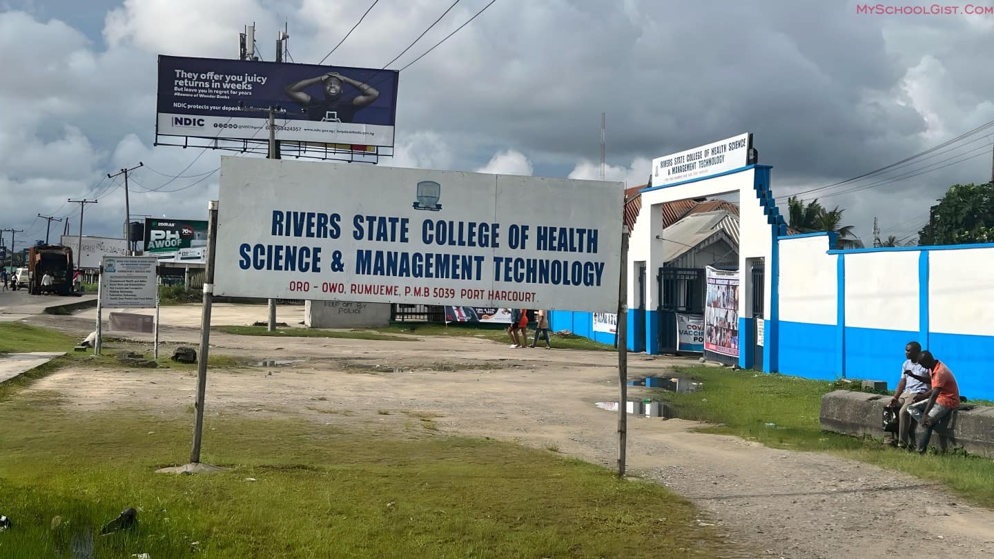 Rivers State College of Health Science and Management Technology (RIVCOHSMAT) Entrance Exam
