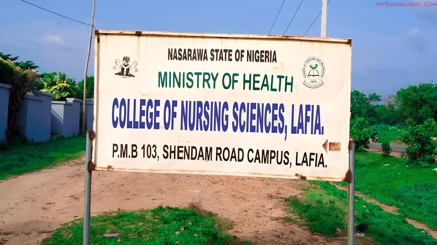 Nasarawa State College of Nursing Sciences Lafia Admission Form