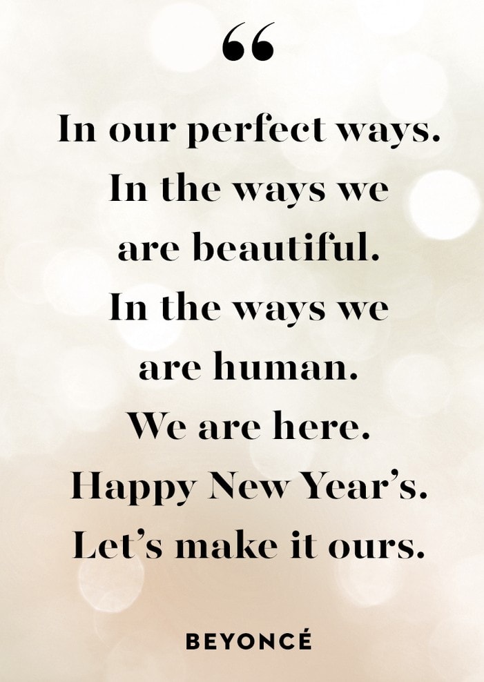 Unique and inspiring New Year-themed quotes