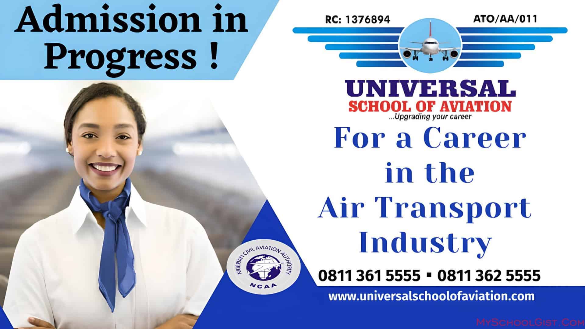 Universal School of Aviation (USA) Admission Form