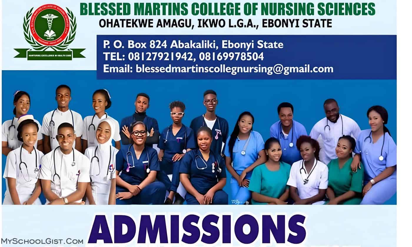 Blessed Martins College Of Nursing Sciences Admission Form