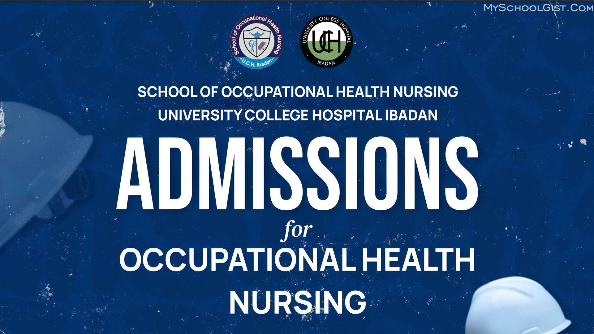 UCH Ibadan Post Basic Occupational Health Nursing Course Admission Form