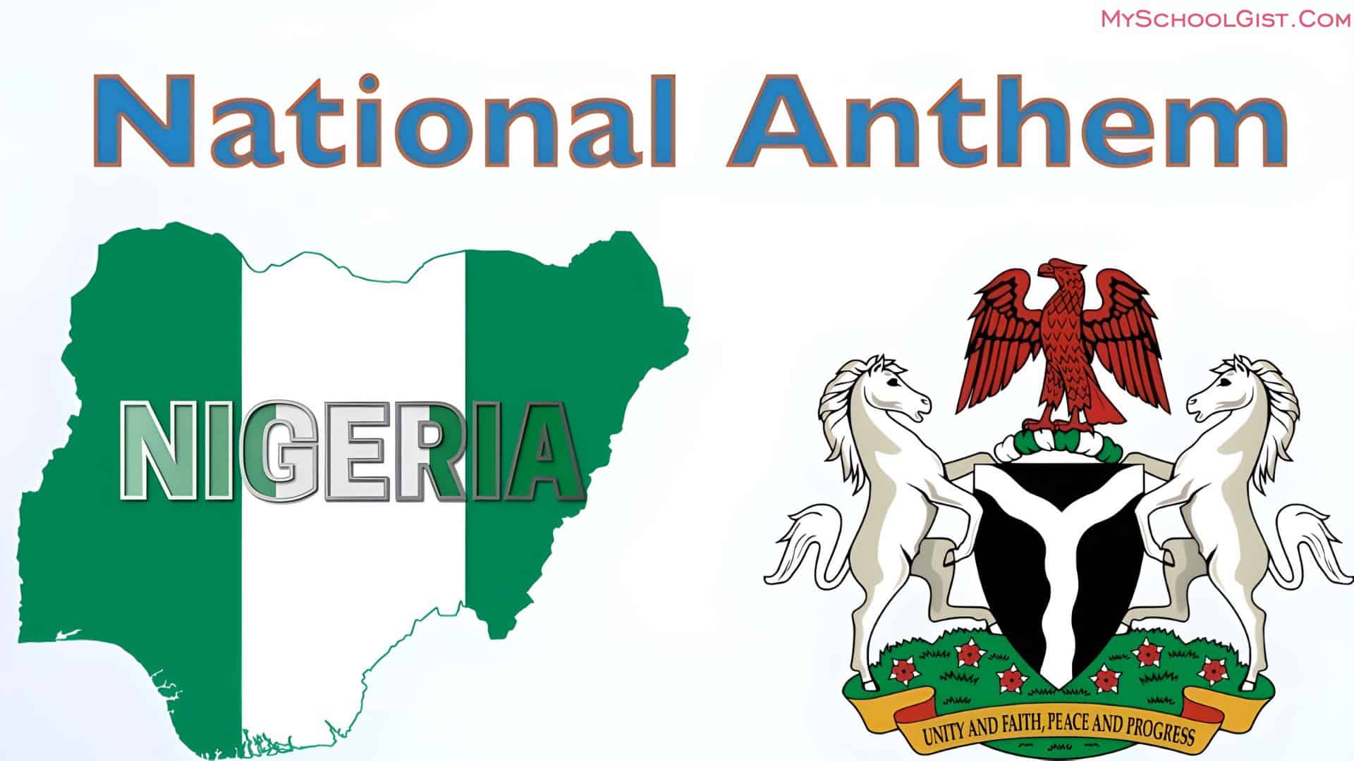 Nigeria National Anthem Lyrics