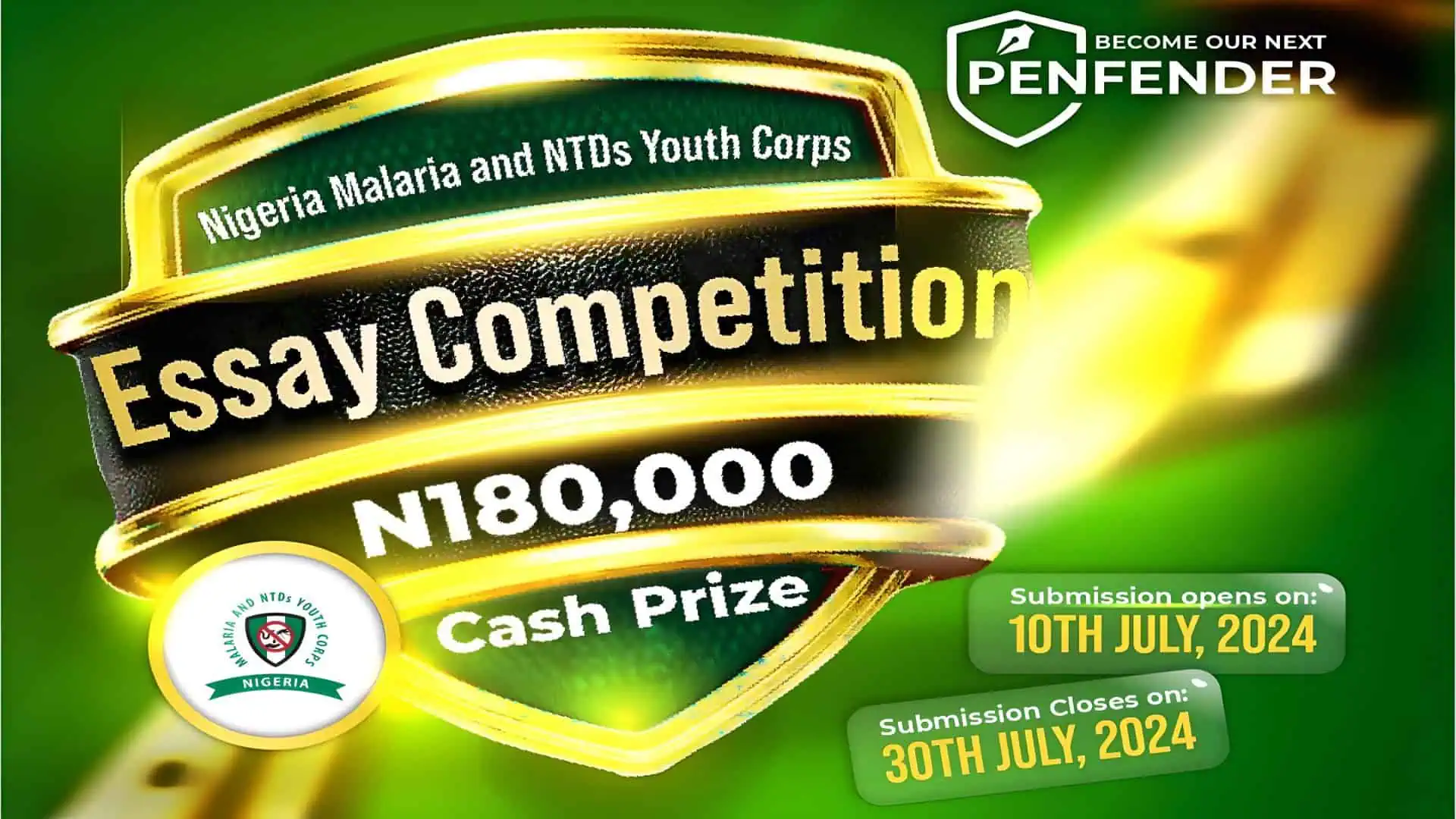Nigeria Malaria and NTDS Youth Corps Essay Competition