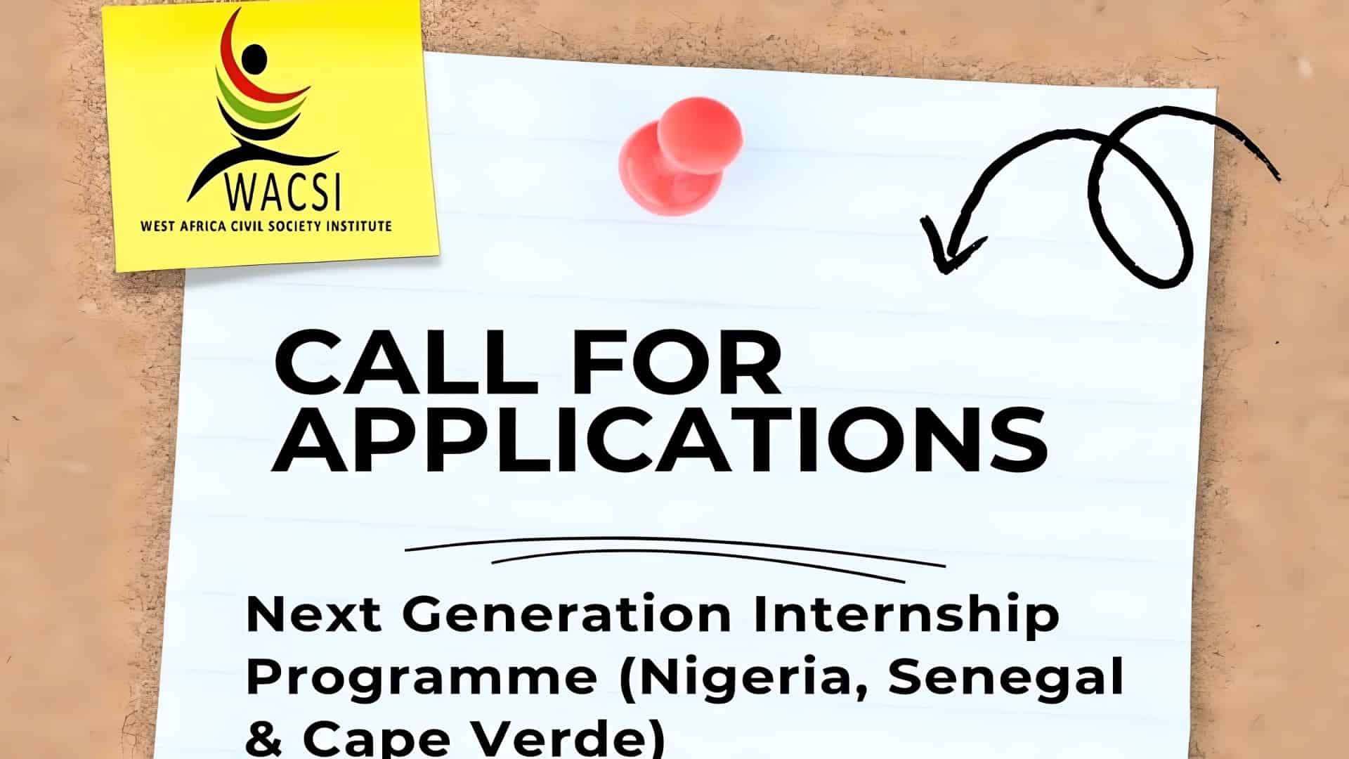 WACSI Next Generation Internship Programme (NGIP)